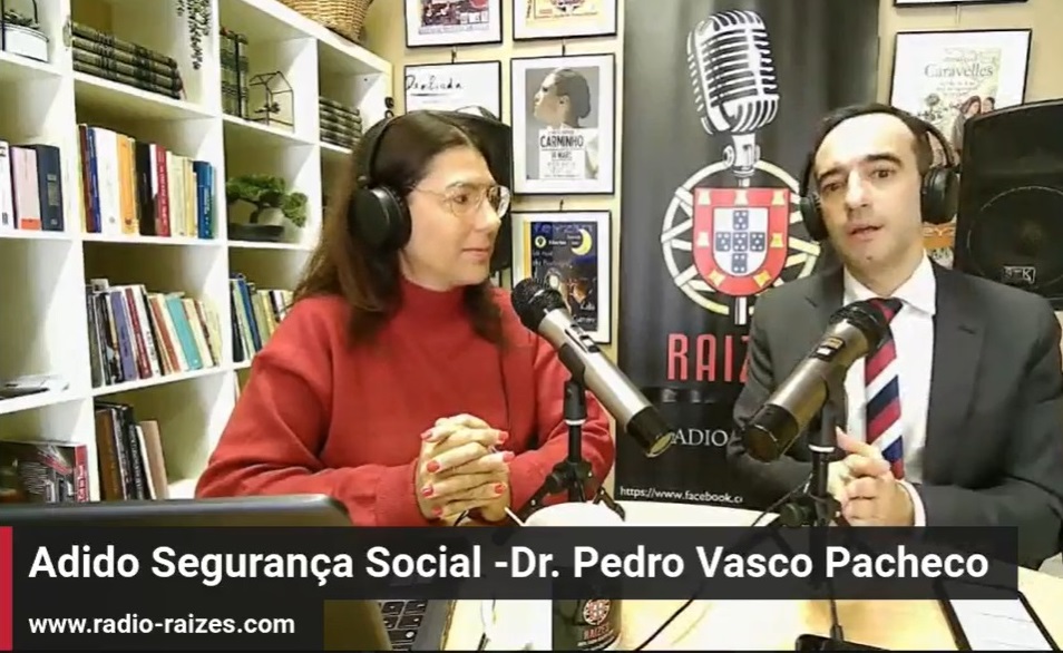 Esclarecimentos  com o Adido Segurança Social -Dr. Pedro Vasco Pacheco