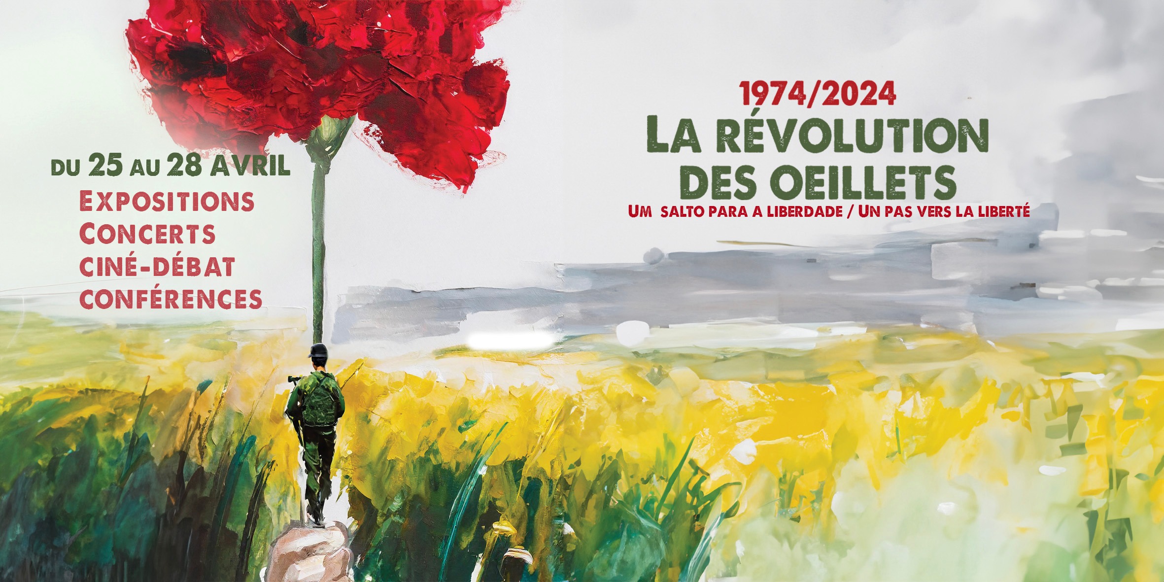 Comemorações doa 50 anos da Revolução dos Cravos- Região Auvergne Rhone Alpes