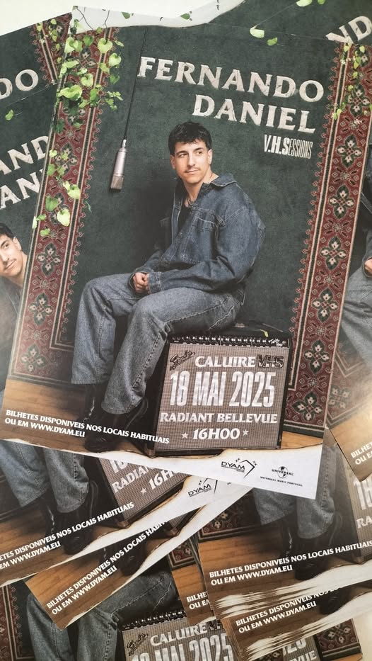 Fernando Daniel ao vivo em concerto Radiant, Caluire, Lyon! Bilhetes - contact.raizes@gmail.com